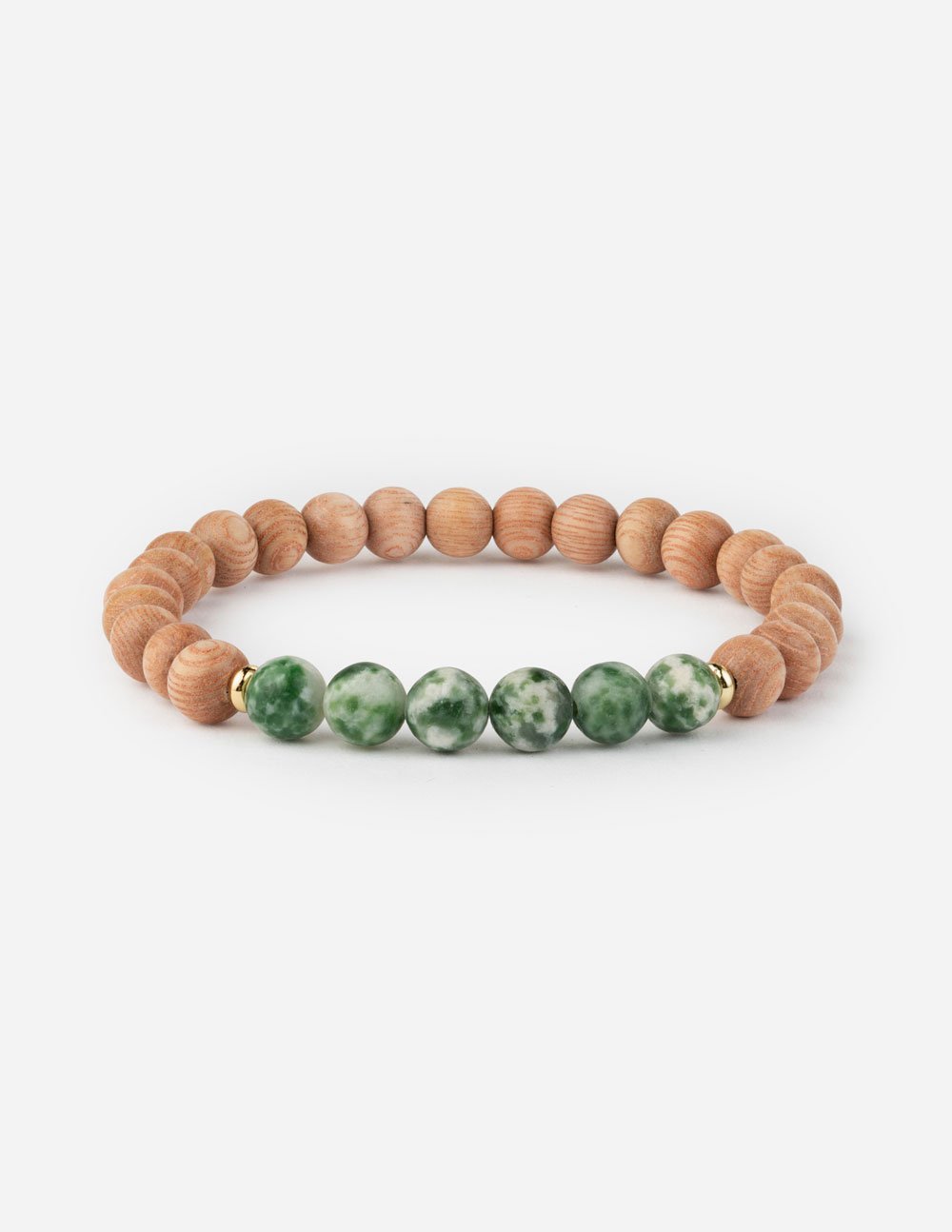 Elevated Faith Jade Stacker Bracelet