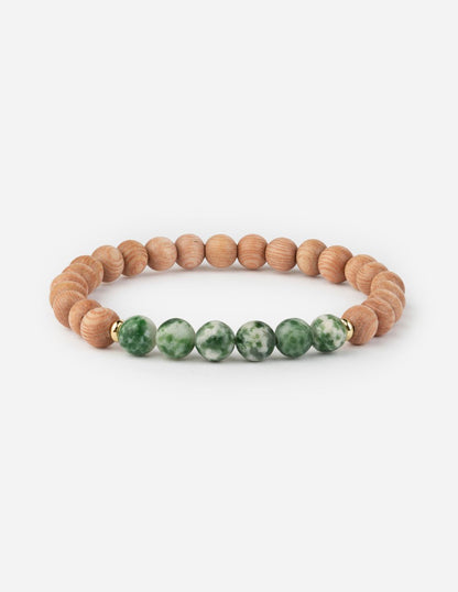 Elevated Faith Jade Stacker Bracelet