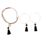 Bracelet & Earring Rose Gold Gift Set By Boho Betty