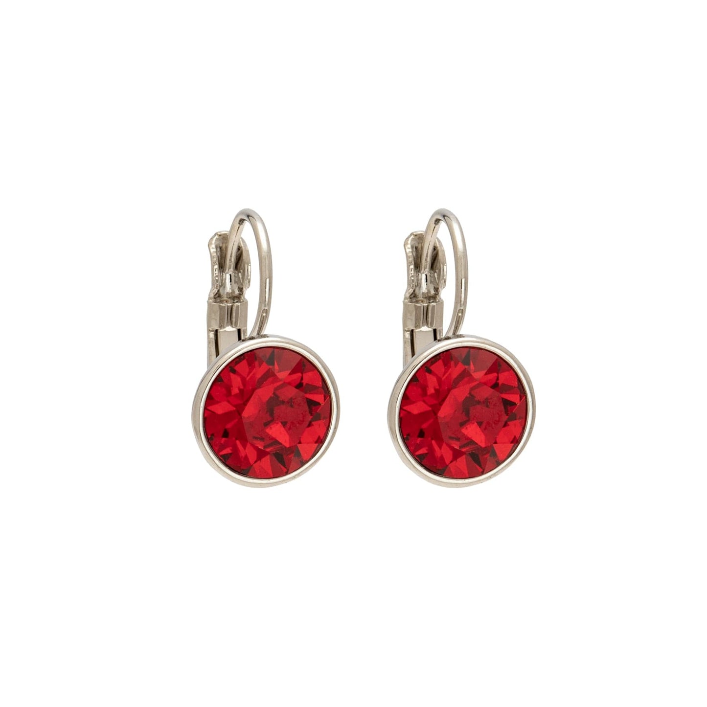 Classic Leverback Earrings with Sparkling Swarovski Crystals by callura