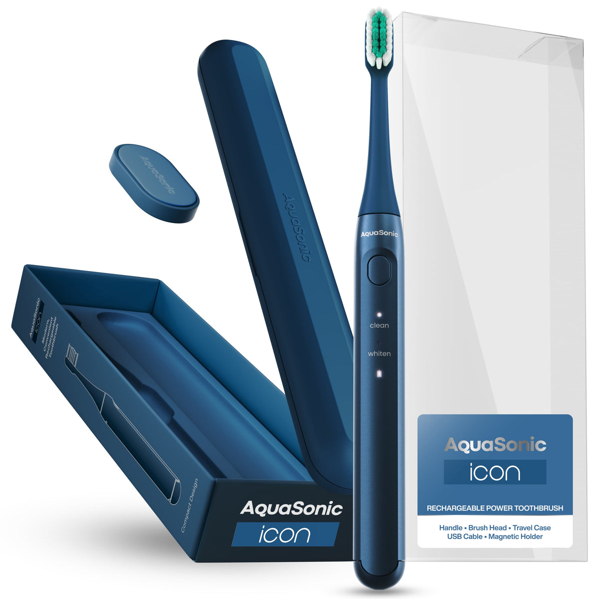 Aquasonic Icon Rechargeable Power Toothbrush
