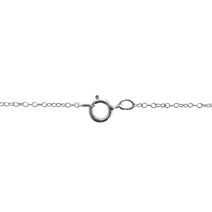Sterling Silver 1.80CT Trillion Shape Natural Peridot Solitaire Pendant with 18"Cable Chain