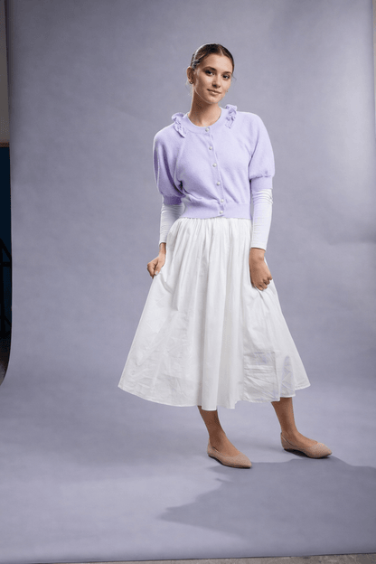 MiJN Ruffled Cardigan