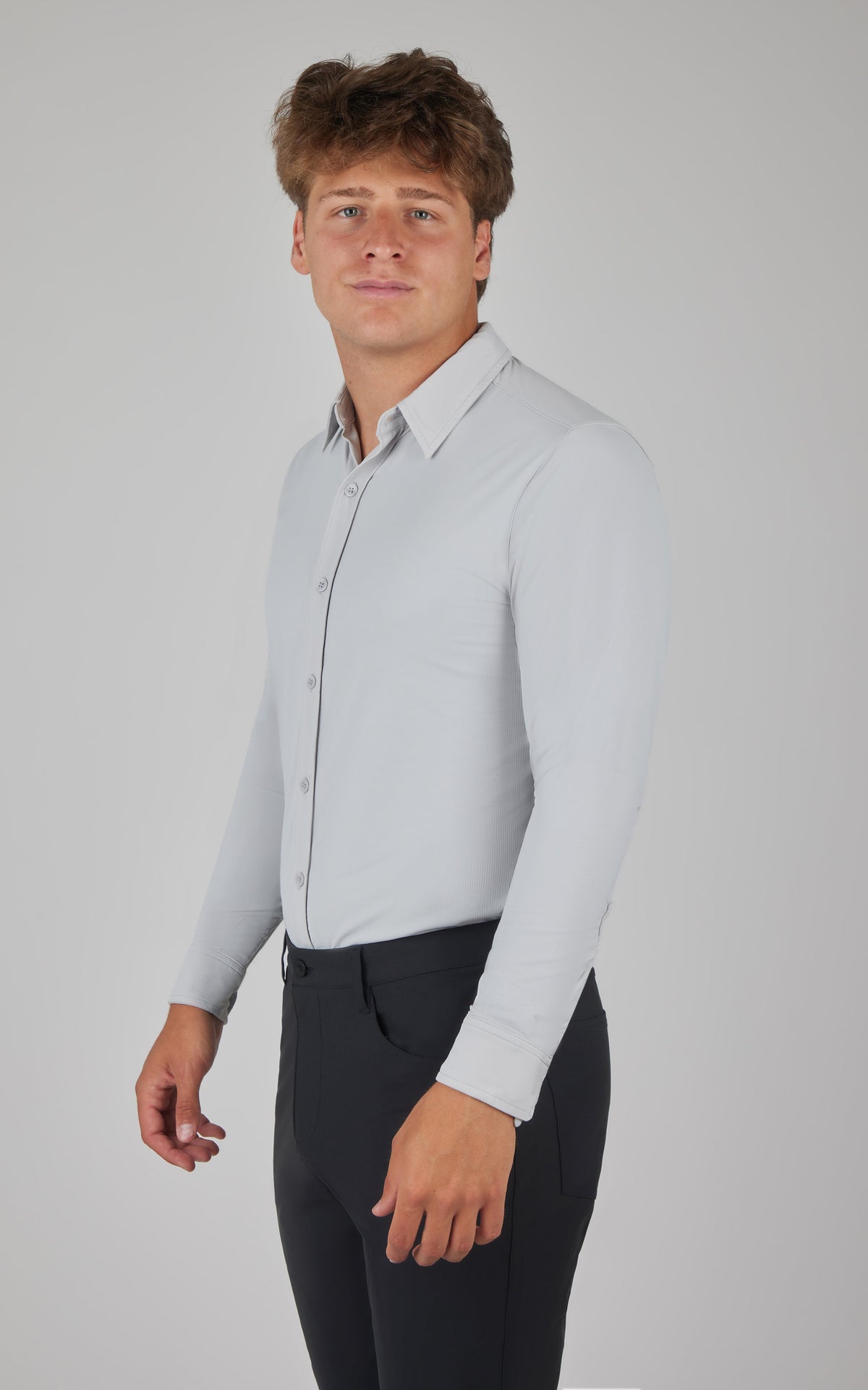 90 Degree by Reflex Men's Ultimate Button Down Performance Shirt