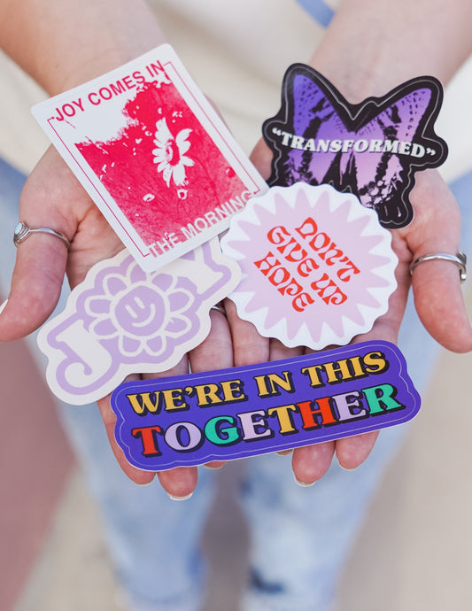 Elevated Faith JOY Sticker Pack