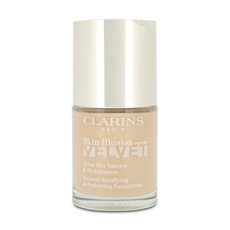 Clarins Skin Illusion Velvet Foundation 107C Medium Cool Beige