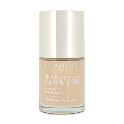 Clarins Skin Illusion Velvet Foundation 107C Medium Cool Beige