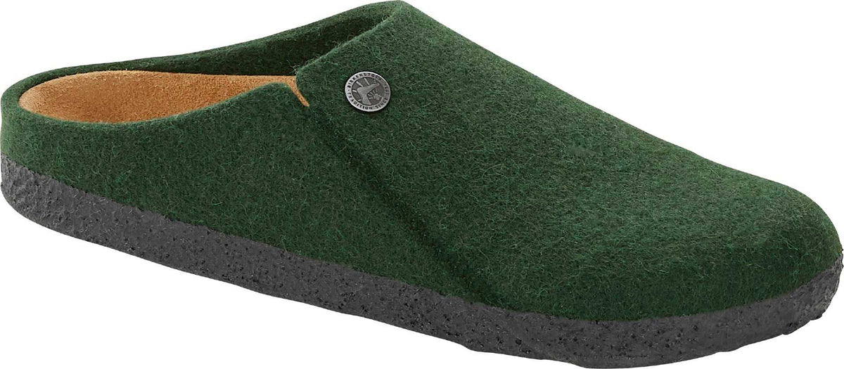Birkenstock Women's Zermatt Rivet Felt Forest Green Clogs