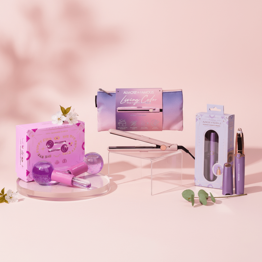 Almost Famous Travel Beauty Tool Set