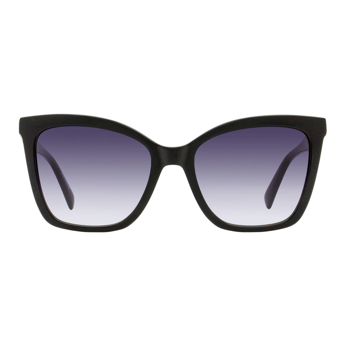 Longchamp Square Cat Eye Sunglasses LO742SN 001 Black 54mm