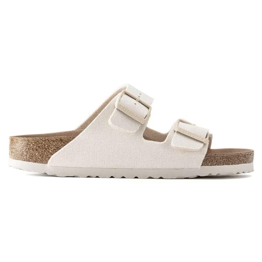Birkenstock Arizona Vegan Textile Eggshell