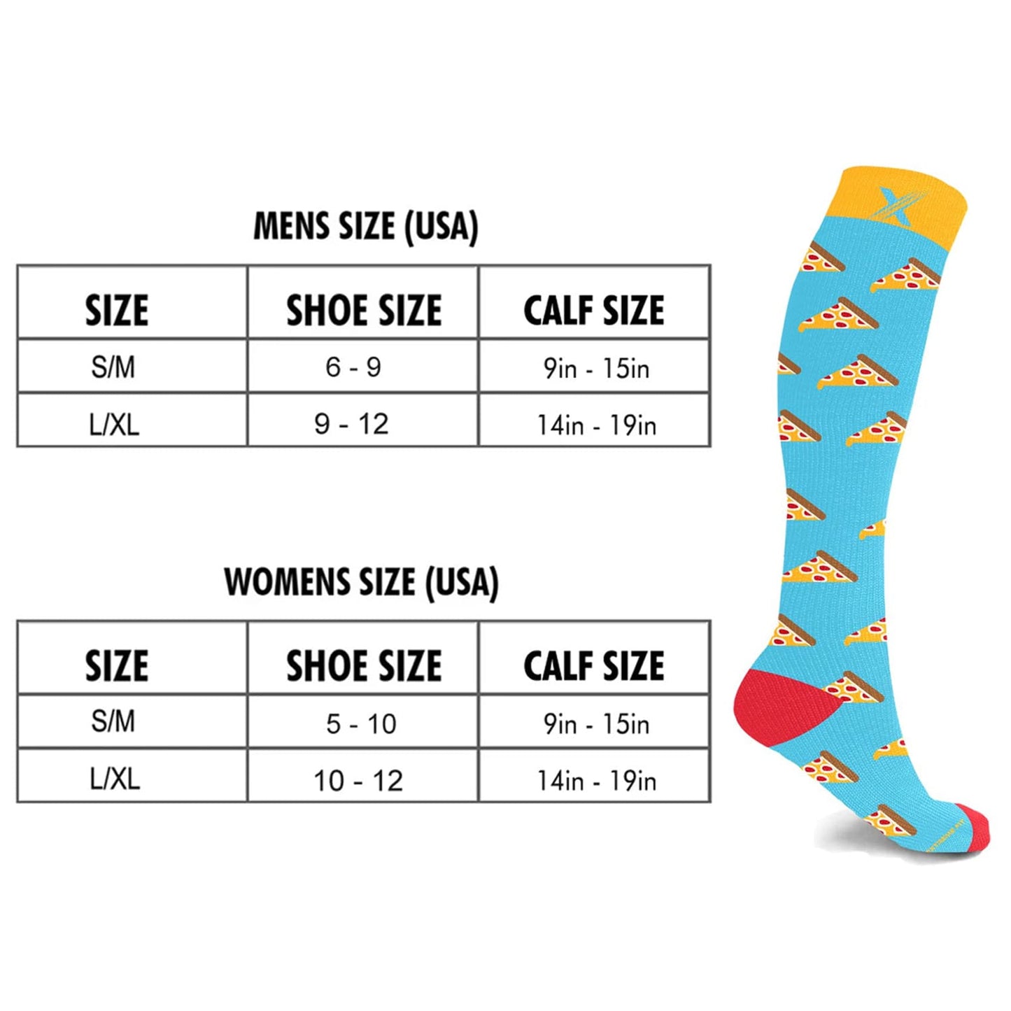 Extreme Fit 3-Pairs Unisex Fun and Expressive Compression Socks