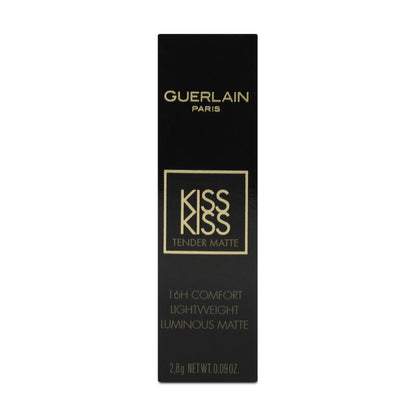 Guerlain Kiss Kiss Tender Matte 775 Kiss Rouge Red Lipstick