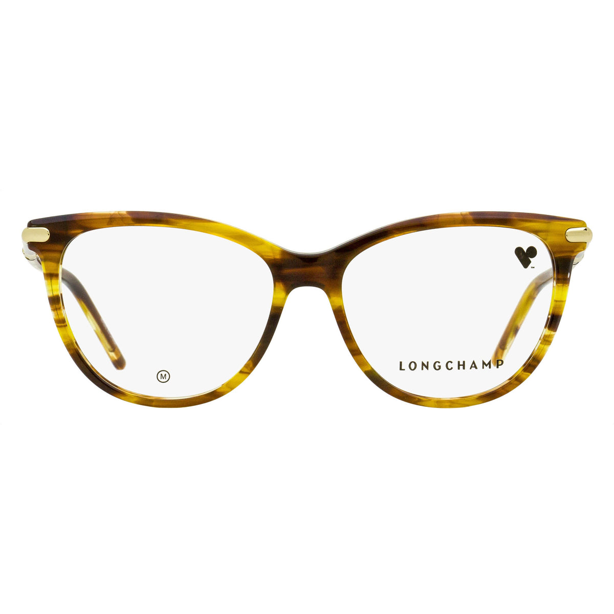 Longchamp Soft Oval Eyeglasses LO2727 001 Black 53mm