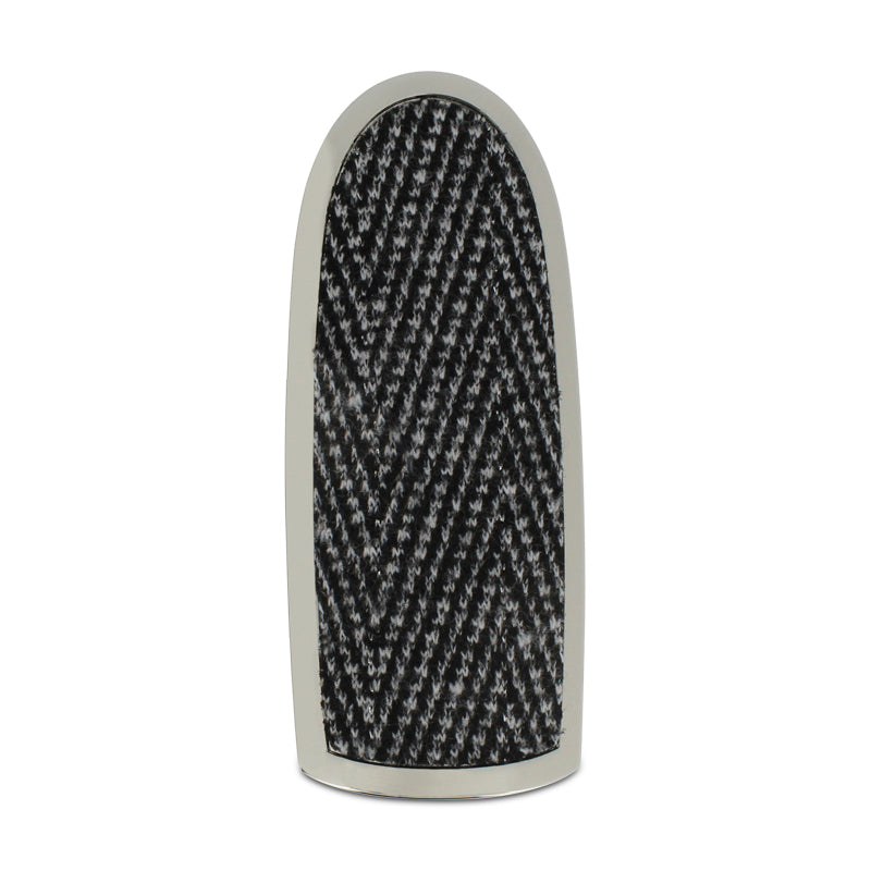 Guerlain Rouge G Double Mirror Lipstick Case French Chevron Design