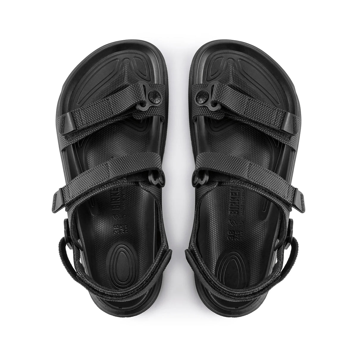 Birkenstock Women's Kalahari Birko-Flor Futura Black Sandals