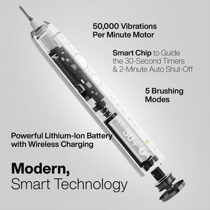 AquaSonic Elite - Ultra-Whitening Rechargeable Toothbrush