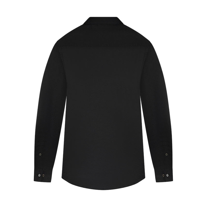 Armani Black Button Up Men's Shirt - Small