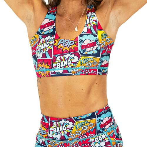 Constantly Varied Gear Butterfly Back Bra - Knockout