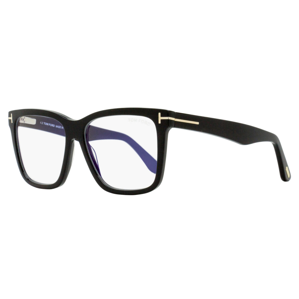 Tom Ford Magnetic Clip-on Eyeglasses TF6069-B 001 Black 54mm Ft6069