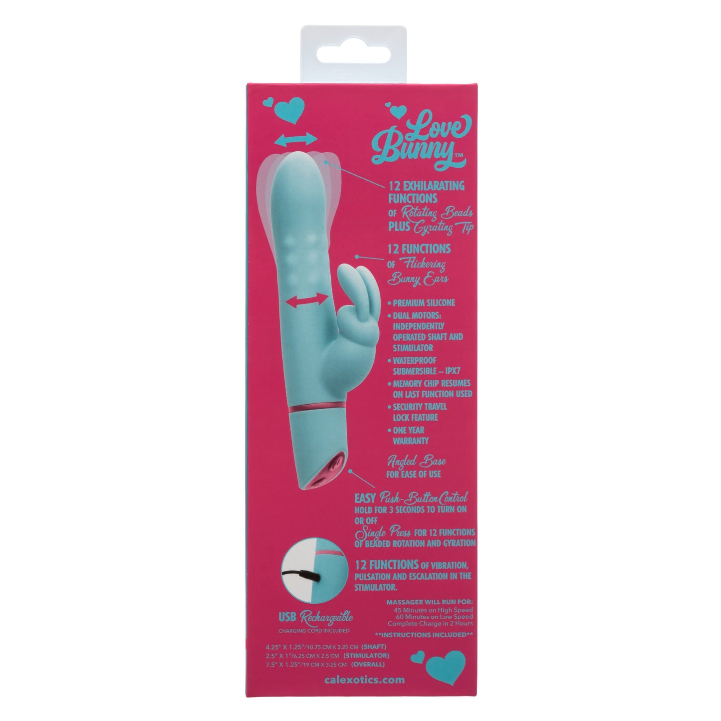 CalExotics Love Bunny Rotating Bunny