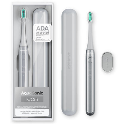 Aquasonic Icon Rechargeable Power Toothbrush