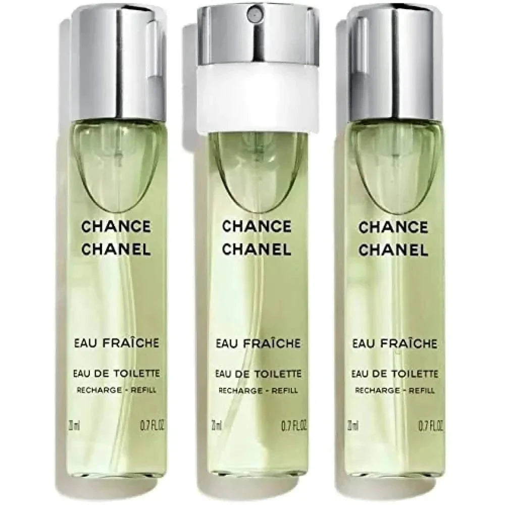 Chanel Chance Fresh Twist Spray EDT Refills 3x20ml