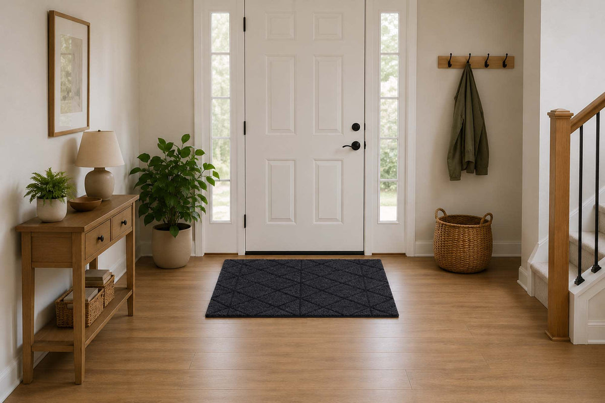 Durable Front Door Mat 30×17 Non Slip Indoor Outdoor Rug