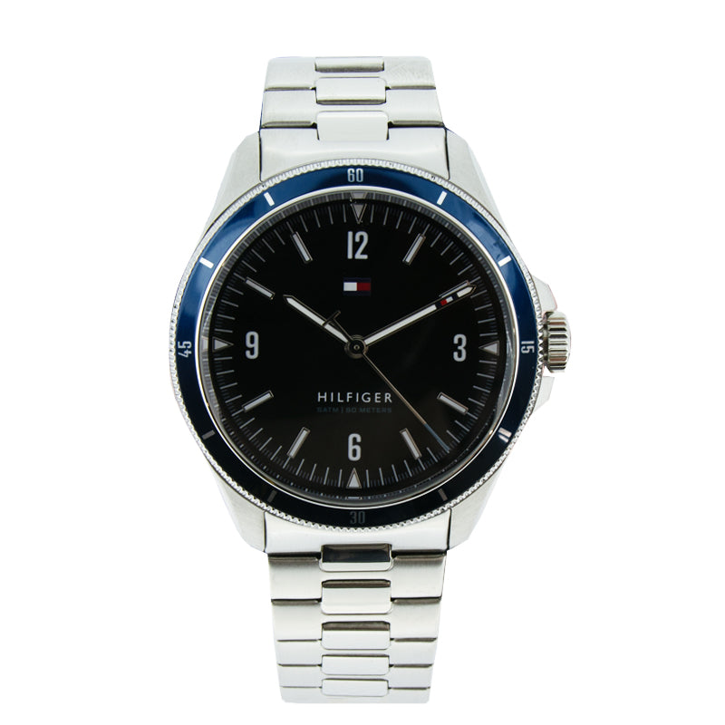 Tommy Hilfiger Men's Silver Watch Maverick 1791901
