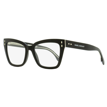 Isabel Marant Cat-Eye Blue Block Eyeglasses IM0090/BB 807 Black 52mm
