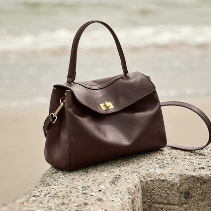 Cloud Leather Satchel Bag