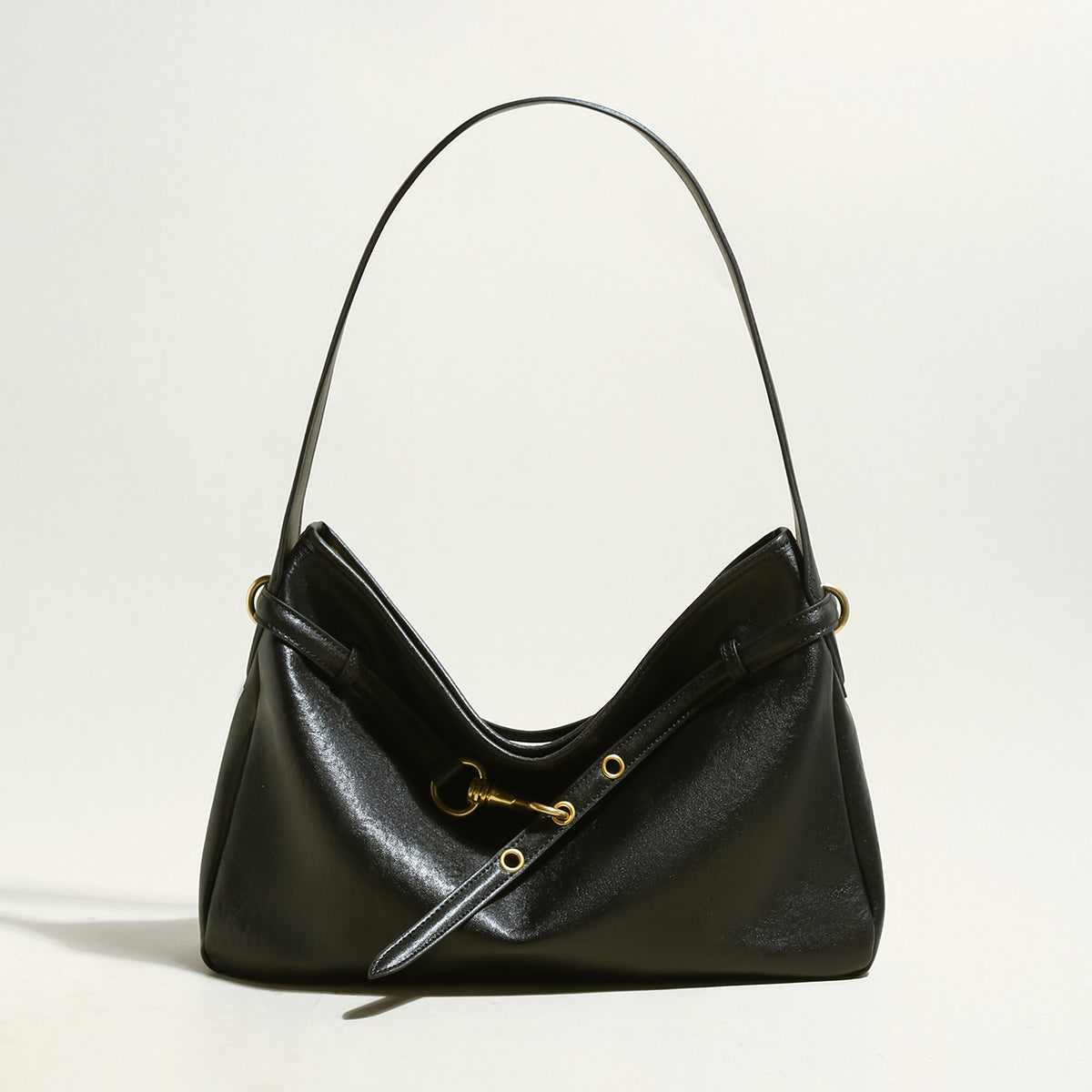 Medium Slouchy Leather Shoulder Bag