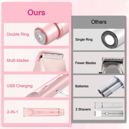 2-in-1 Women’s Electric Shaver