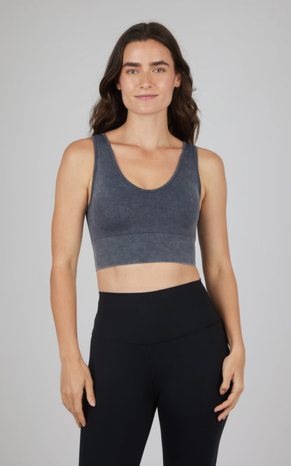 90 Degree by Reflex 2 PK Stone Wash Bra Tank