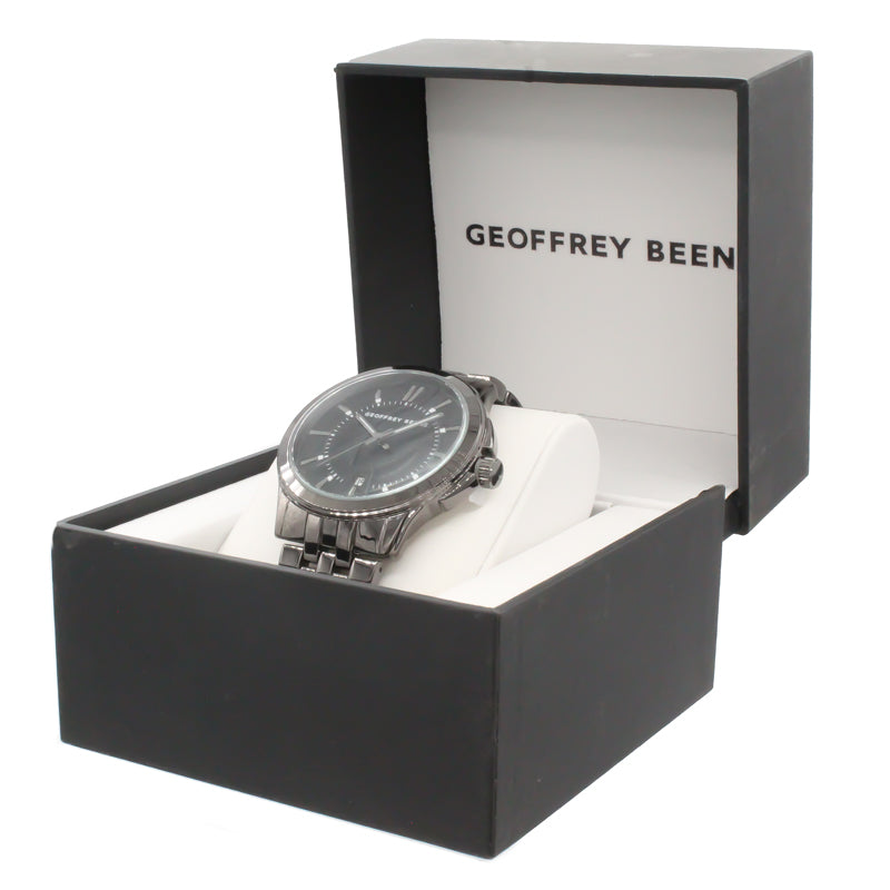 Geoffrey Beene Gunmetal Men's Watch GB8069GU
