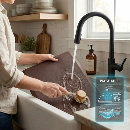 Anti-Fatigue Kitchen Mat, Brown