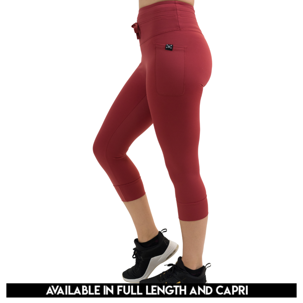 Constantly Varied Gear Omni Leggings - Garnet Red