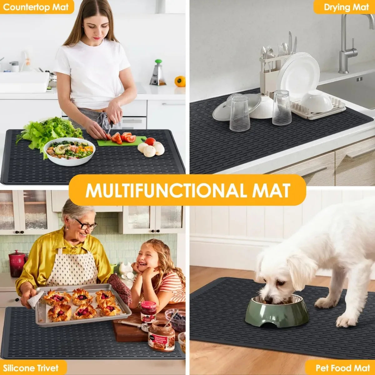 Anti-Scratch Reusable Stove Cover Pad