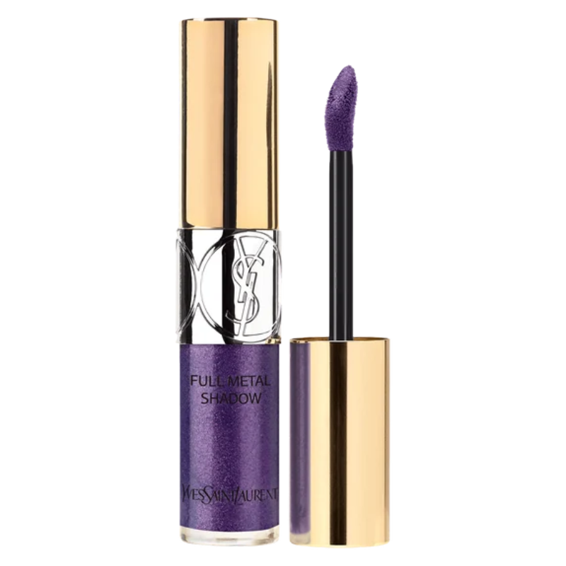 YSL Full Metal Purple Eyeshadow Metallic Shine 18 Violet Wave