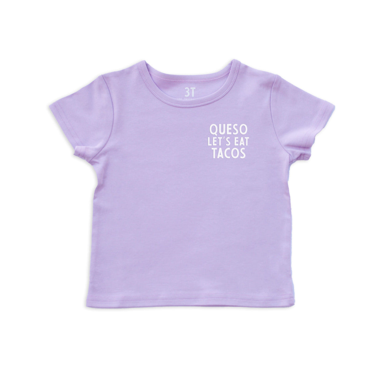 Frankie Jean Queso Let's Eat Tacos Kids Tee
