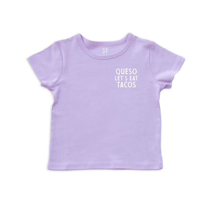 Frankie Jean Queso Let's Eat Tacos Kids Tee