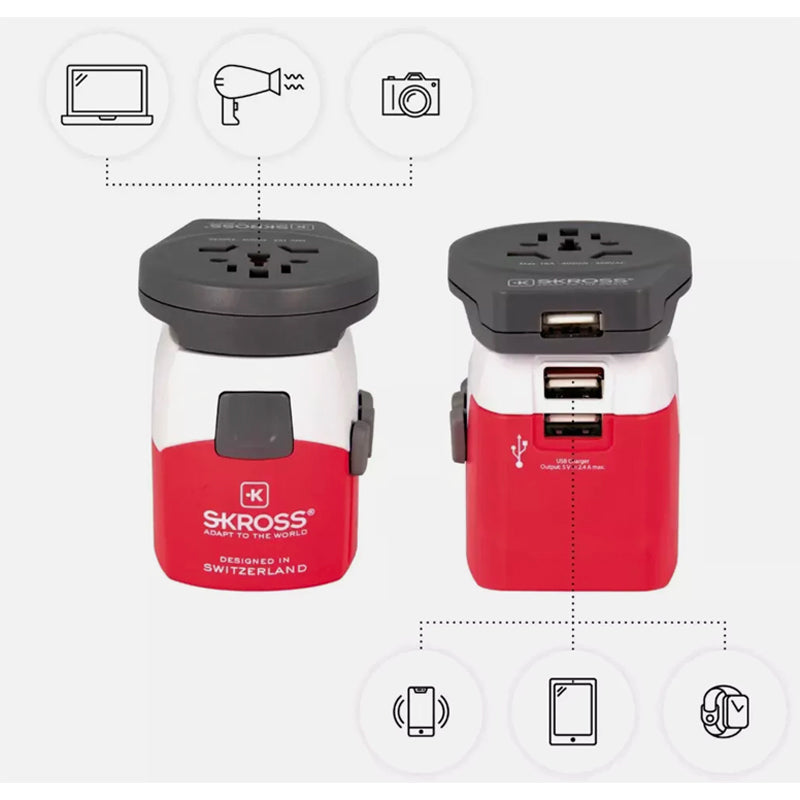 Skross Pro Light 3 x USB Adapter