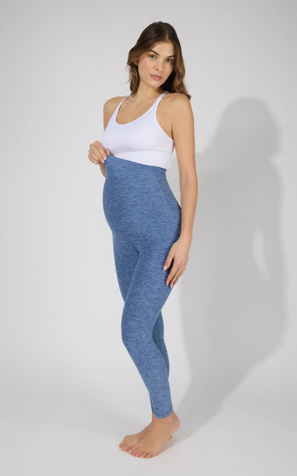90 Degree by Reflex Maternity Heathered Lux Ankle Legging