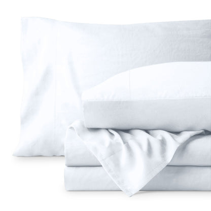 Bare Home Washed Microfiber Sheet Set