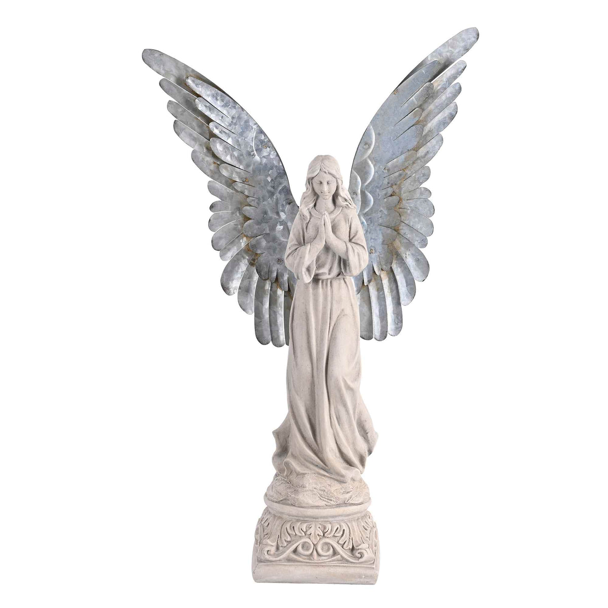 Angel Figurine Praying Detachable Wings