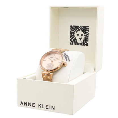 Anne Klein Rose Gold Ladies Watch AK3000