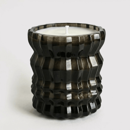 Auden Lueur Non-Toxic Candle in Textured Glass Vessel