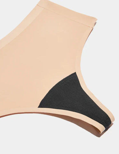 Light Leakproof No-Show High Rise Thong - Last Call