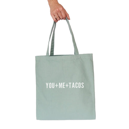 Frankie Jean You + Me + Tacos Tote Bag