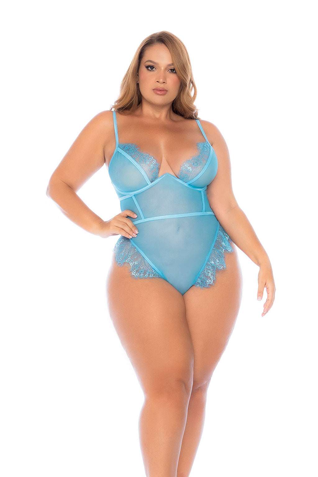 Mapale 8919X Women's Teddy Light Blue